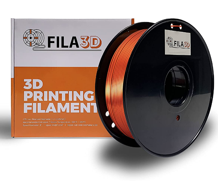 Fila3D 1.75mm Metal 500 Gm 3D Printer Filament - Red Copper - Zoom Image 1