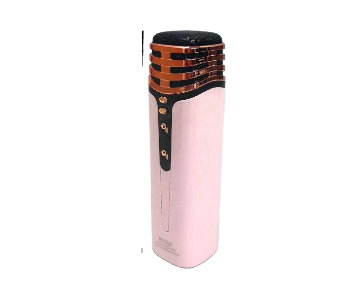 Wster WS-838 Multi Function Karaoke Speaker - Pink - Zoom Image