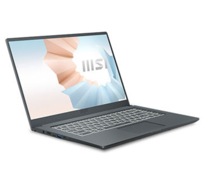 MSI Modern 14 B10MW 14-Inch Display Core i3-10110U Processor 4GB RAM 256GB Storage Intel UHD Graphics DOS - Carbon Grey - Zoom Image 4