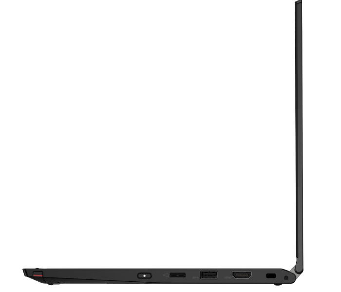 Lenovo L13 Yoga 13.3 Inch 8GB RAM 256GB SSD Intel Core i5-10210U FP Reader + Pen Windows 10 Intel UHD Graphics ThinkPad Touchscreen – Black - Zoom Image 8