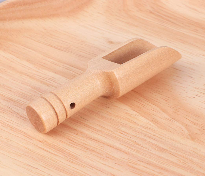 8 Pieces Wooden Scoop Salt Water Dipper Cup Flour Spoon -Wooden - Zoom Image 6