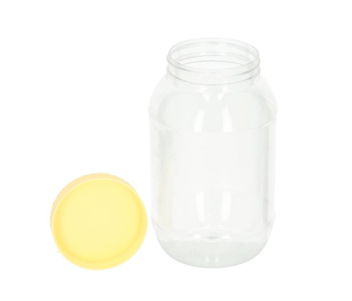 Delcasa DC1121 1500ml Round Jar - Cream - Zoom Image 3