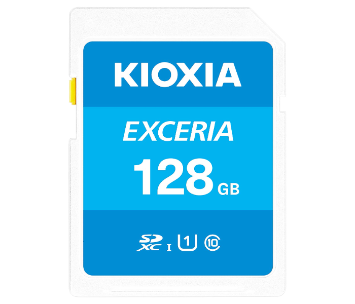 Kioxia LNEX1L128GG4 SDXC UHS-I U1 128GB Class 10 Exceria SD Memory Card - Zoom Image 1