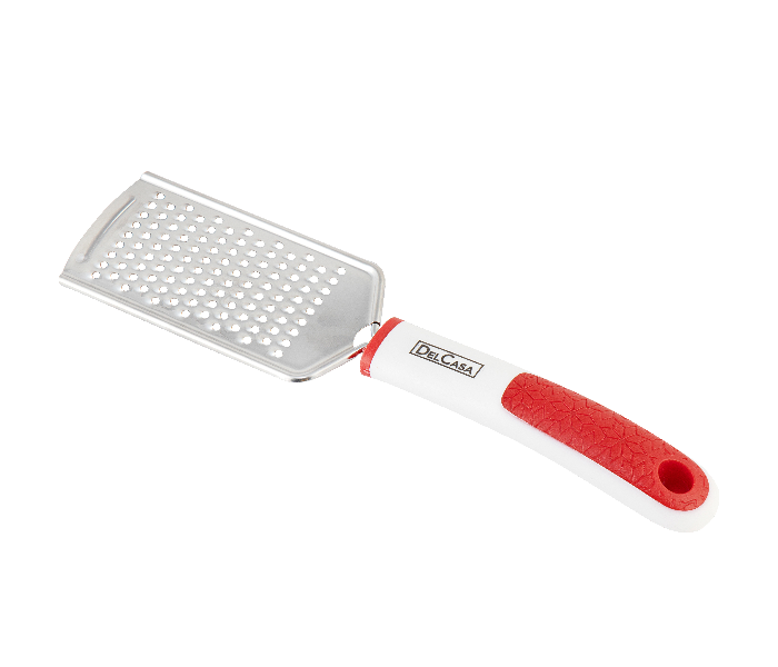 Delcasa DC1409 SS Cheese Grater - White and Red - Zoom Image 1