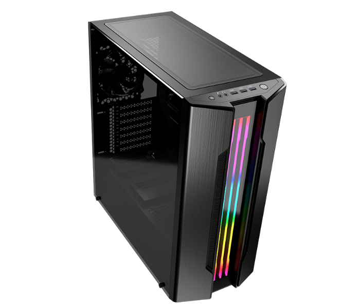 Cougar Gemini S RGB RGB Mid Tower Gaming Case - Black - Zoom Image 5