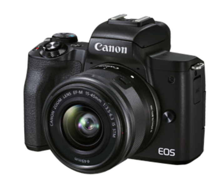 Canon EOS M50 Mark II 15-45mm - Black - Zoom Image 1