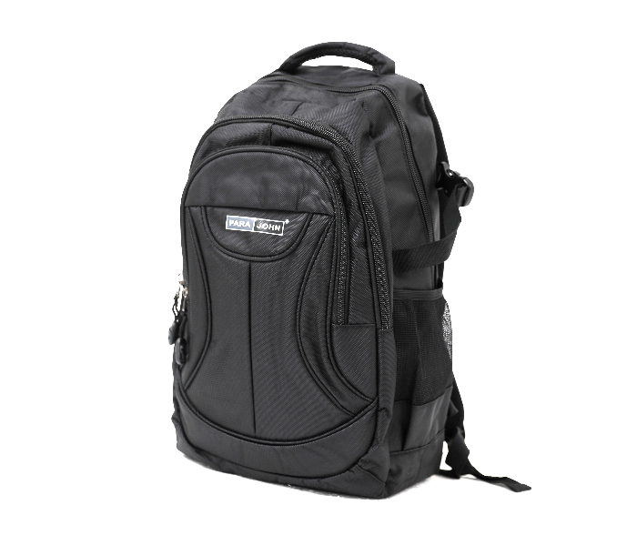 Para John PJSB6002A16-B 16 inch Unisex Casual Backpack - Black - Zoom Image 4