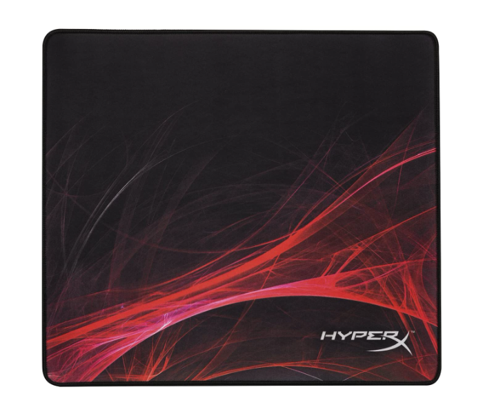 HyperX HX-MPFS-S-L Large Fury S Speed Edition Pro Gaming Mouse Pad - Black and Red - Zoom Image 1