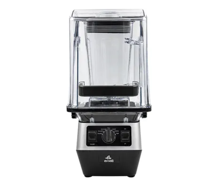 Evvoli EVKA-CBL20B 2200W 2 Liter 3 Speed Control Commercail Blender Ice Crusher - Black and Grey - Zoom Image 5