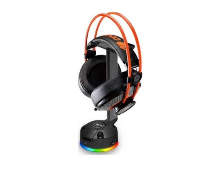 Cougar Bunker S RGB Headset Stand with USB Hub - Black - Zoom Image 5