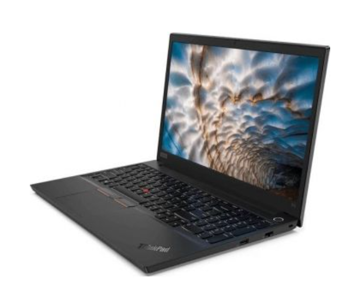 Lenovo ThinkPad E15-20RD0086UE 15.6 Inch FHD Intel Core i7 10510U Processor 8GB RAM 512GB SSD 2GB AMD RADEON Graphics Fingerprint DOS English Keyboard with Lenovo Carry Case - Black - Zoom Image 2