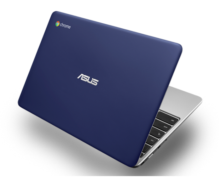 ASUS Chromebook C201 11.6 Inch  Android Rockchip 2 GB RAM 16GB SSD Laptop Refurbished - Blue - Zoom Image 4