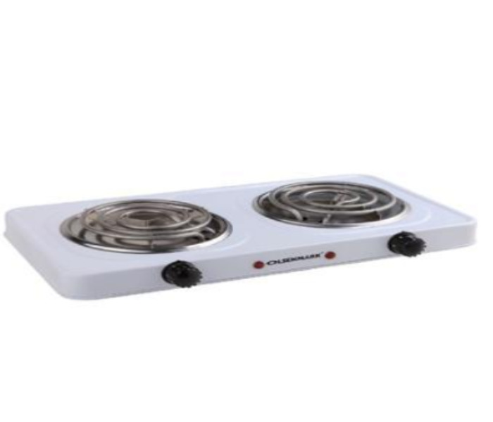 Olsenmark OMHP2244 1000W Double Spiral Hot Electric Plate - White - Zoom Image 4