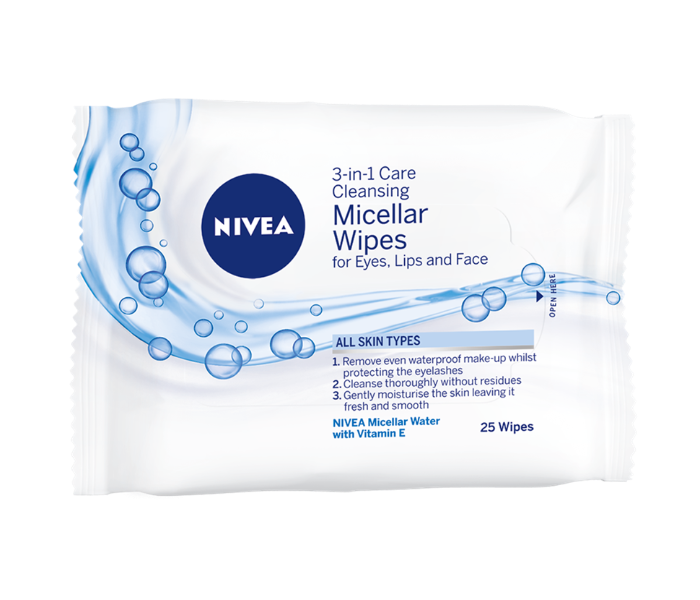 Nivea 25 Pieces Micellair Water Wipes - Zoom Image