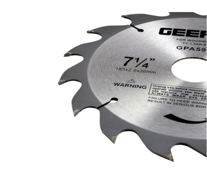 Geepas GPA59209 Circular Saw Blades - Silver - Zoom Image 3