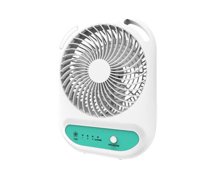 Olsenmark OMF1785 6 inch Reachargble Fan - White - Zoom Image