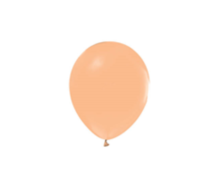 Rota Party 12 Inch Latex Standard 50 Pcs Balloon - Peach - Zoom Image