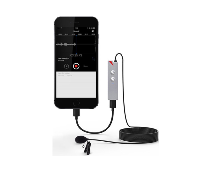 Aputure A.Lyra Digital Lavalier Microphone for Apple iPhone - Black - Zoom Image 3