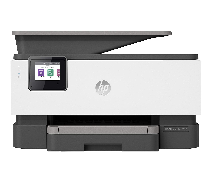 HP OfficeJet Pro 9013-1KR49B Wireless Print Scan Copy Fax All-in-One Printer - Black and White - Zoom Image 1