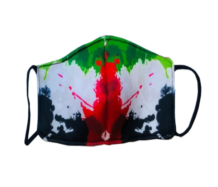 Zap UAE Flag Printed 4 Reusable Washable Face Mask - Zoom Image