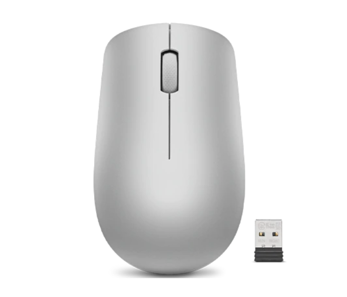 Lenovo GY50Z18984 530 Wireless Mouse - Platinum Grey - Zoom Image 1