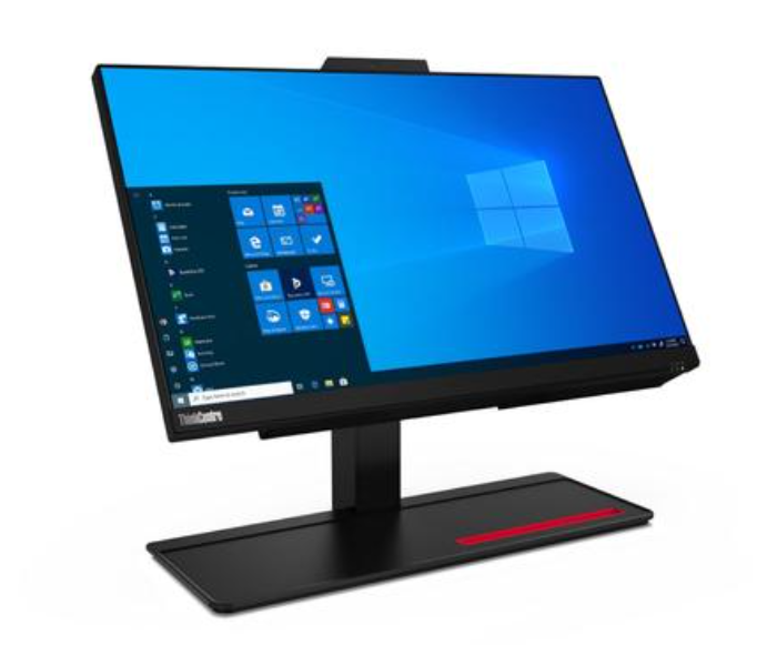 Lenovo ThinkCentre M70a 11CK001GAX 21.5 Inch FHD Touch Intel Core i5-10400-2.90GHz Processor 4GB RAM 1TB HDD Intel UHD Graphics All-in-One PC - Black - Zoom Image 2