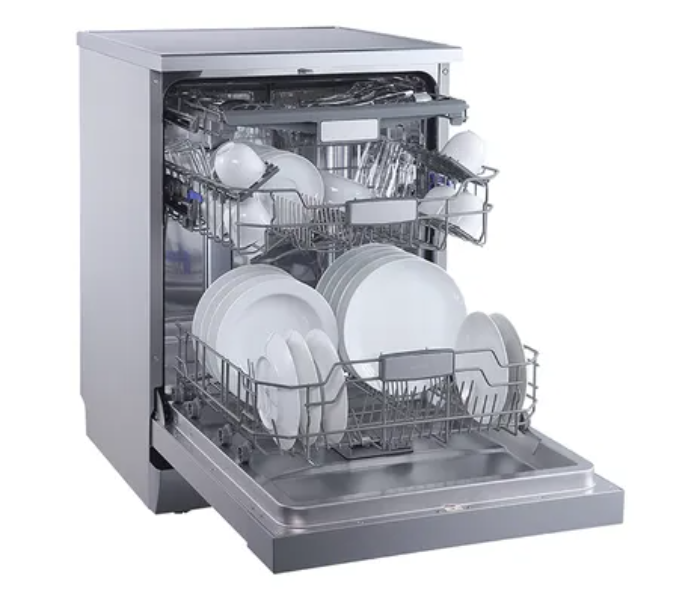 Evvoli EVDW-143MS 7 Programs 14 Place 3 Baskets Electric Dishwasher - Silver - Zoom Image 4