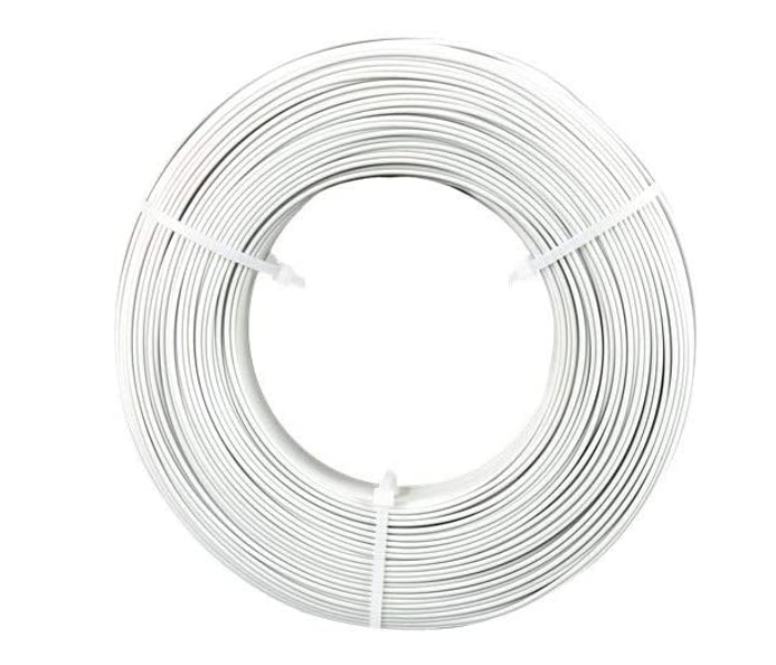 Fiberlogy 1.75mm 3D Printer Filament Refill PET-G White - Zoom Image