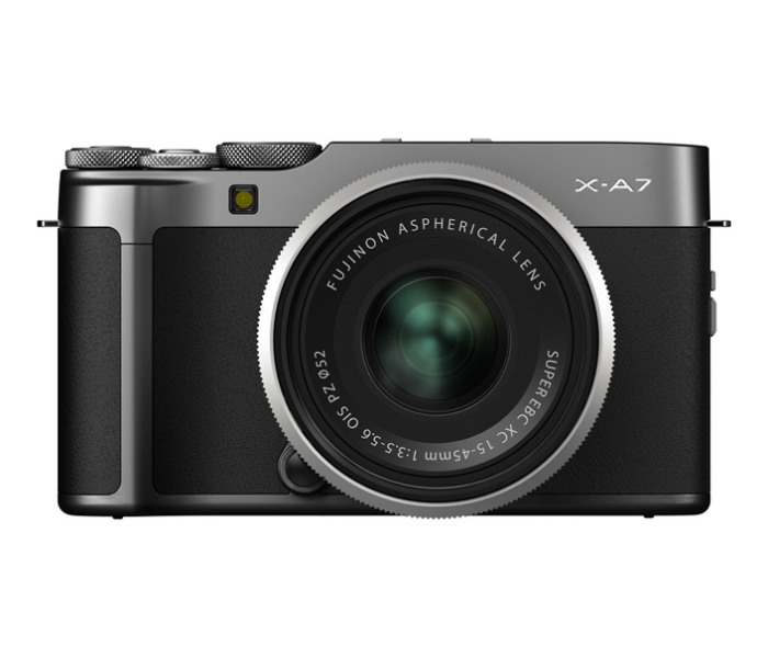 Fujifilm X-A7 Mirrorless Digital Camera with 15-45mm Lens - Dark Silver - Zoom Image 2