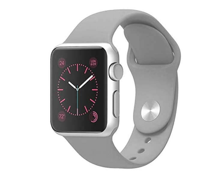 Generic GN-WB437-42-10 Silicone Strap Band for Apple Watch Series - Grey - Zoom Image