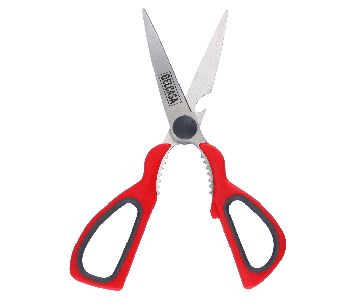 Delcasa DC1841 8 inch Kitchen Scissors  - Red - Zoom Image 1