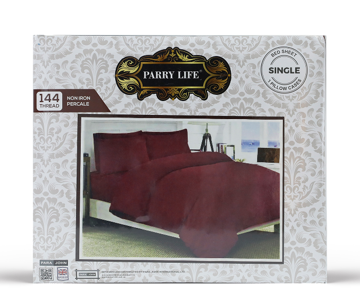 Parry Life PLBS7036R 90GSM Micro Fiber Machine Washable Single Flat Sheet - Zoom Image 2