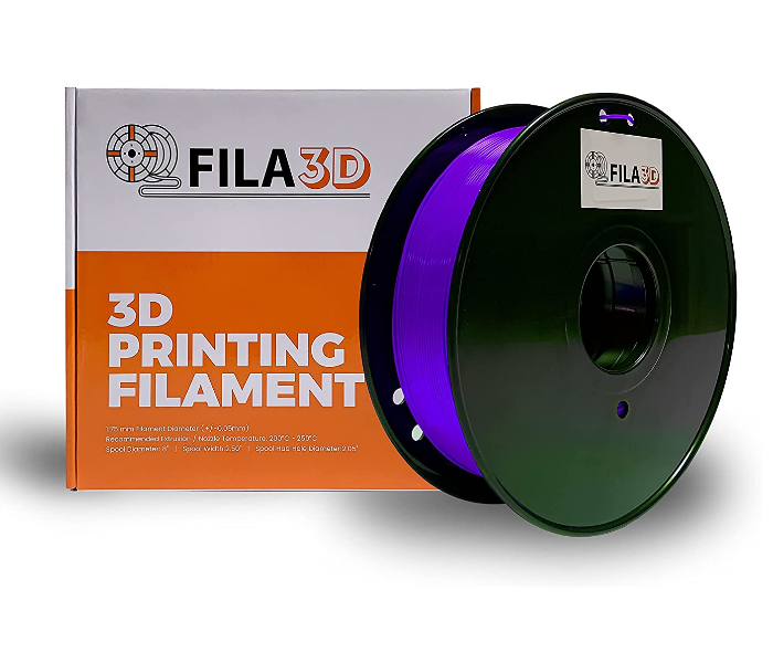 Fila3D 1.75mm ABS 1kg 3D Printer Filament - Deep Purple - Zoom Image 1