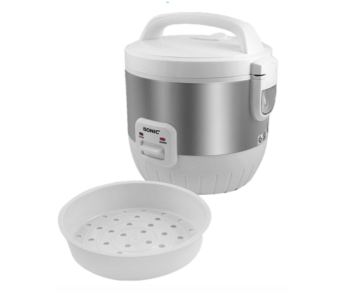 iSONIC iRC 760 1.8L Automatic Premium 3 in1 Rice Cooker – White - Zoom Image 2