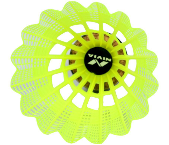 Nivia Badminton Cock - Yellow - Zoom Image 2