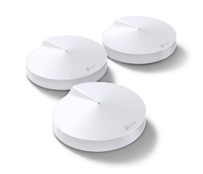 TP-Link Deco M5 Pack of 3 AC1300 Whole Home Mesh Wi-Fi System - White - Zoom Image 1