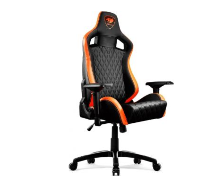 Cougar Armour S Adjustable Design Gaming Chair - Black & Orange - Zoom Image 2