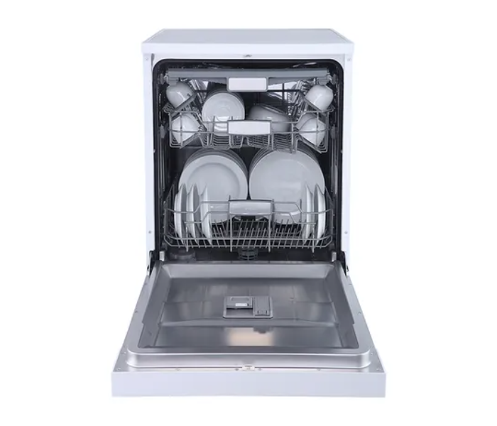 Evvoli EVDW-143MW 7 Programs 14 Place 3 Baskets Electric Dishwasher - White - Zoom Image 3