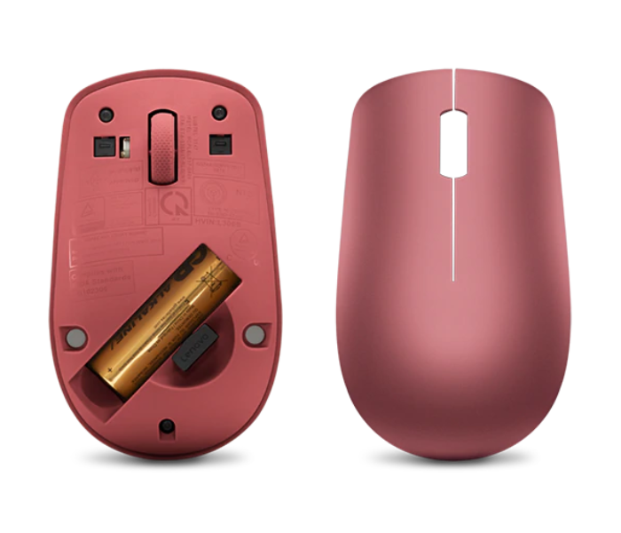 Lenovo GY50Z18990 530 Wireless Mouse - Cherry Red - Zoom Image 2