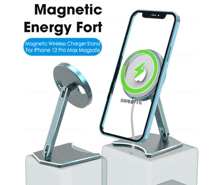 RMN Magsafe Stand Wireless Charger Stand Foldable Bracket for iPhone12, IPhone 12 Pro, IPhone 12 Pro Max, IPhone 12 Mini - Zoom Image 2