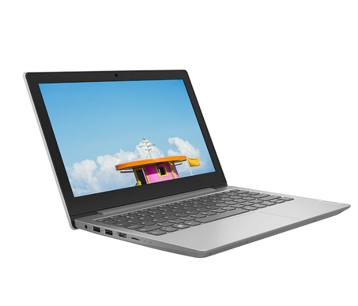 Lenovo Ideapad Slim 1-11-AST-05 81VR002VAK 4 GB RAM 500 GB HDD AMD A6 11.6 Inch DOS - Platinum Grey - Zoom Image 1