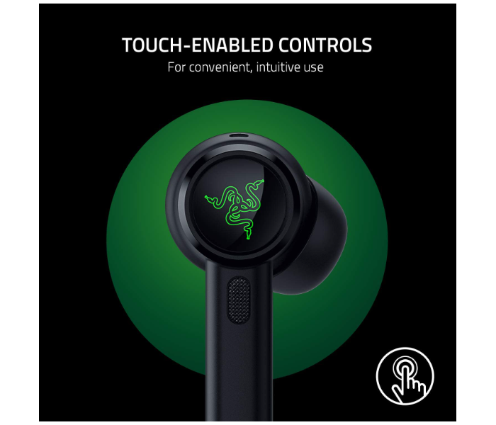 Razer Hammerhead True Wireless Pro - Black - Zoom Image 6