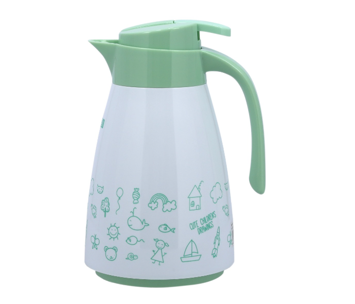 Royalford RF9991 1L Vacuum Flask - Green - Zoom Image