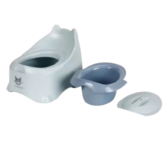 Vavas Baby Toilet Potty with Cover - Blue - Zoom Image 1