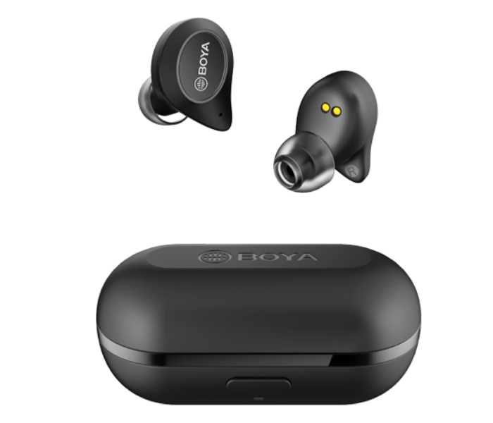 Boya BY-AP100 True Wireless Stereo Earbuds - Black - Zoom Image 1