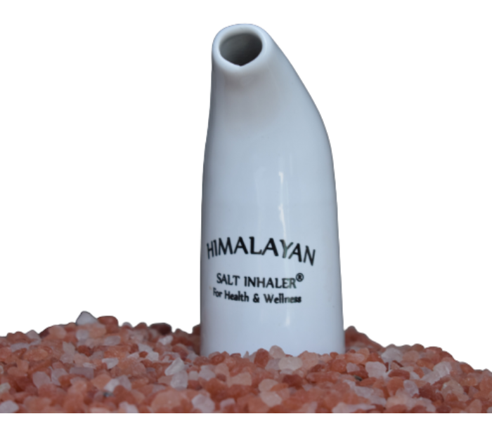 Himalayan Aura Inhaler with Small Salt by Photon - White - Zoom Image