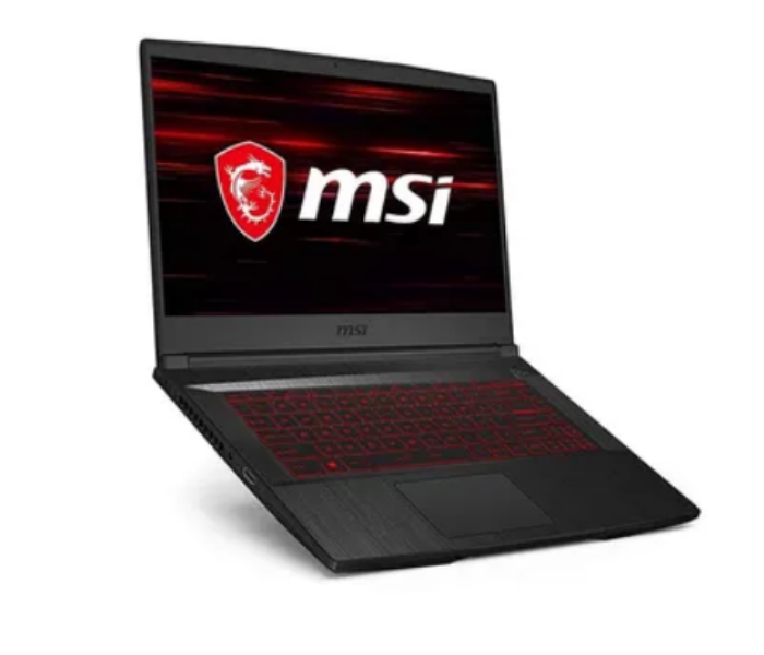 MSI GF63 Thin 10SCXR 15.6inch Intel Core i5-10300H 8GB RAM 1TB SSD 4GB NVIDIA GeForce GTX 1650 Max-Q Windows 10 Home - Black - Zoom Image 1