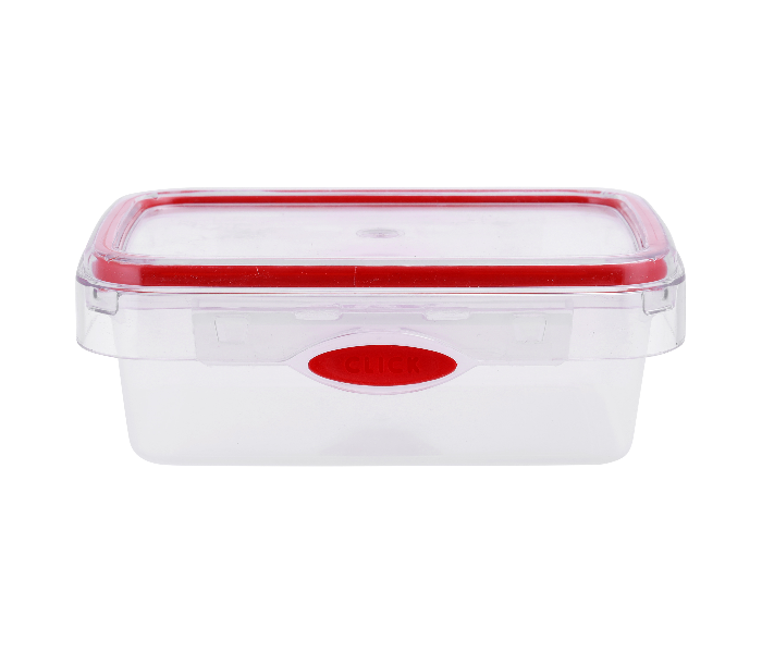 Delcasa DC1143 700ml Smart unlock Stroge Container - Red - Zoom Image 1