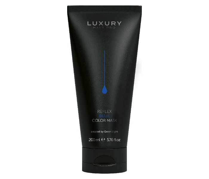 Luxury Hair Pro 200ml Colour Mask - Reflex Blue - Zoom Image