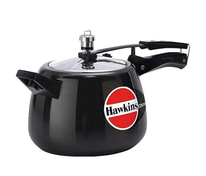 Hawkins M47W-CB40 4 Litre Contura Hard Anodised Pressure Cooker - Black - Zoom Image